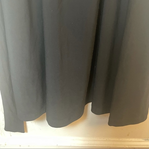 NY Collection Wrap Black Maxi Dress Size 3X - Picture 9 of 11